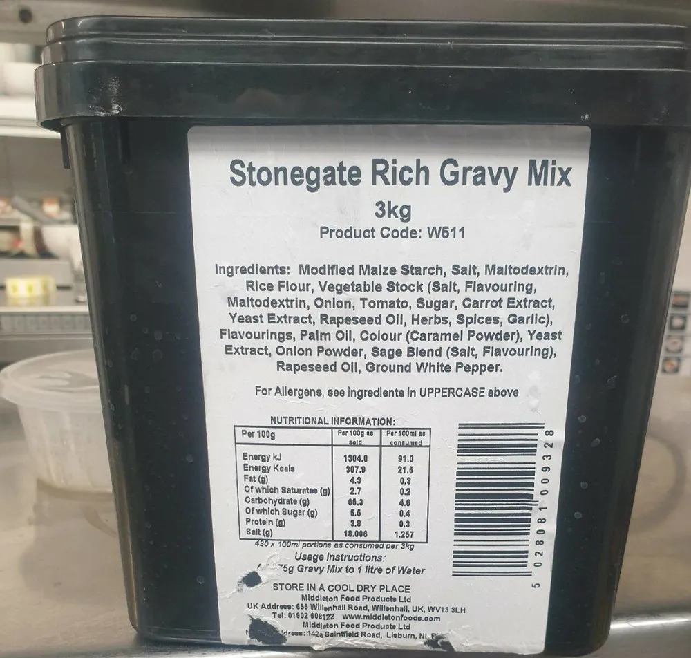 Stonegate rich gravy mix