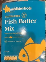 Gluten free fish batter mix