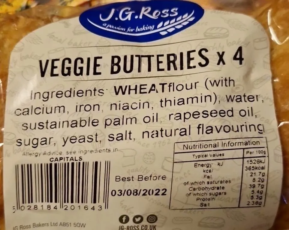 Veggie Butteries