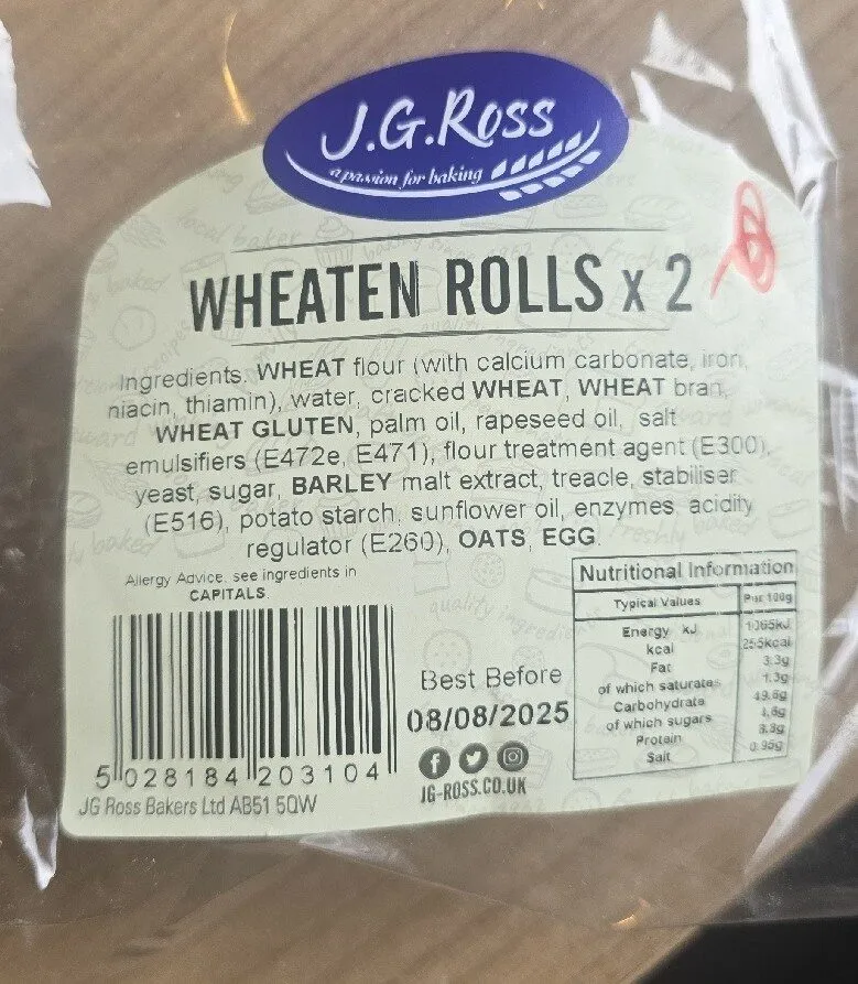 Wheaten Rolls