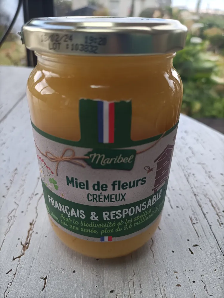 Miel de fleurs crémeux