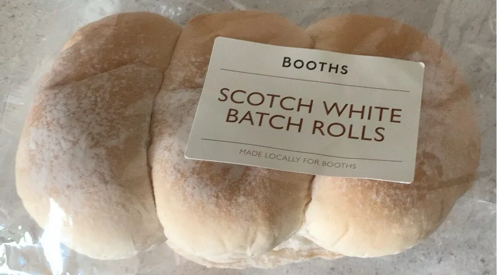 Scotch white barch rolls