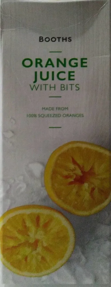 Orange Juice With Bits