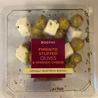 Pimento stuffed olives & Spanish cheese