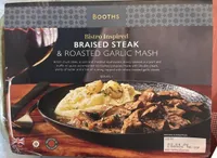 Braised Steak & Roasted Garlic Mash