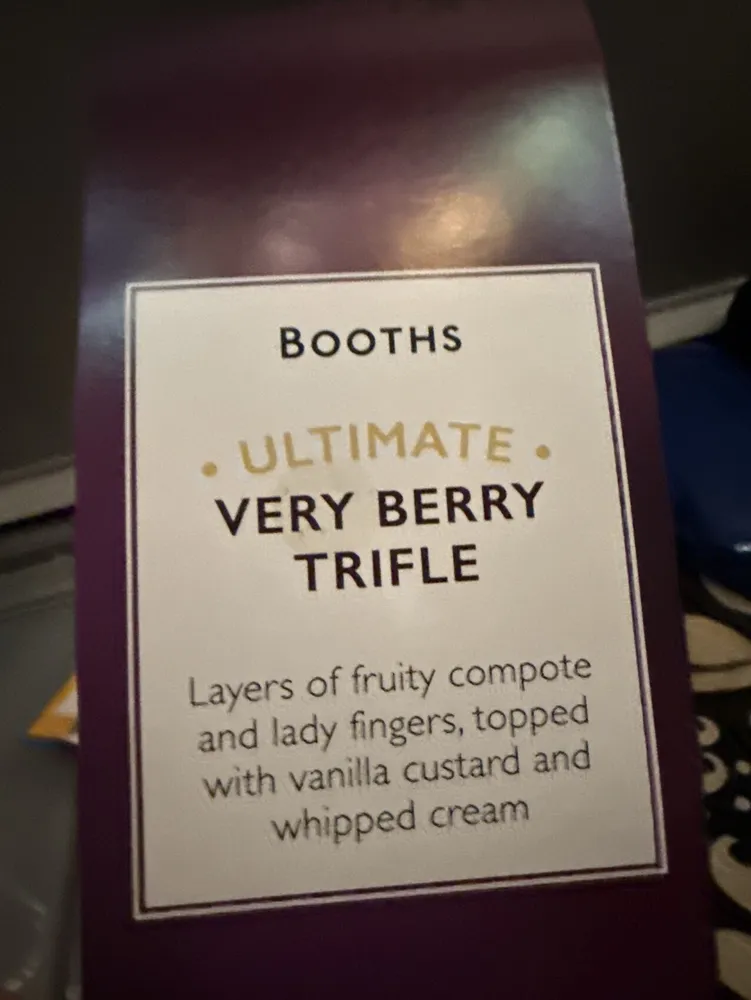 Ultimate Very Berry Trifle