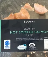 Hot smoked salmon Scottish flakes