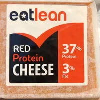 Red protein cheese