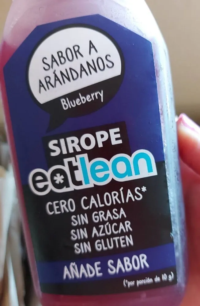 Sirope a arándanos