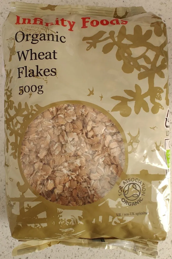Organic wheat flakes