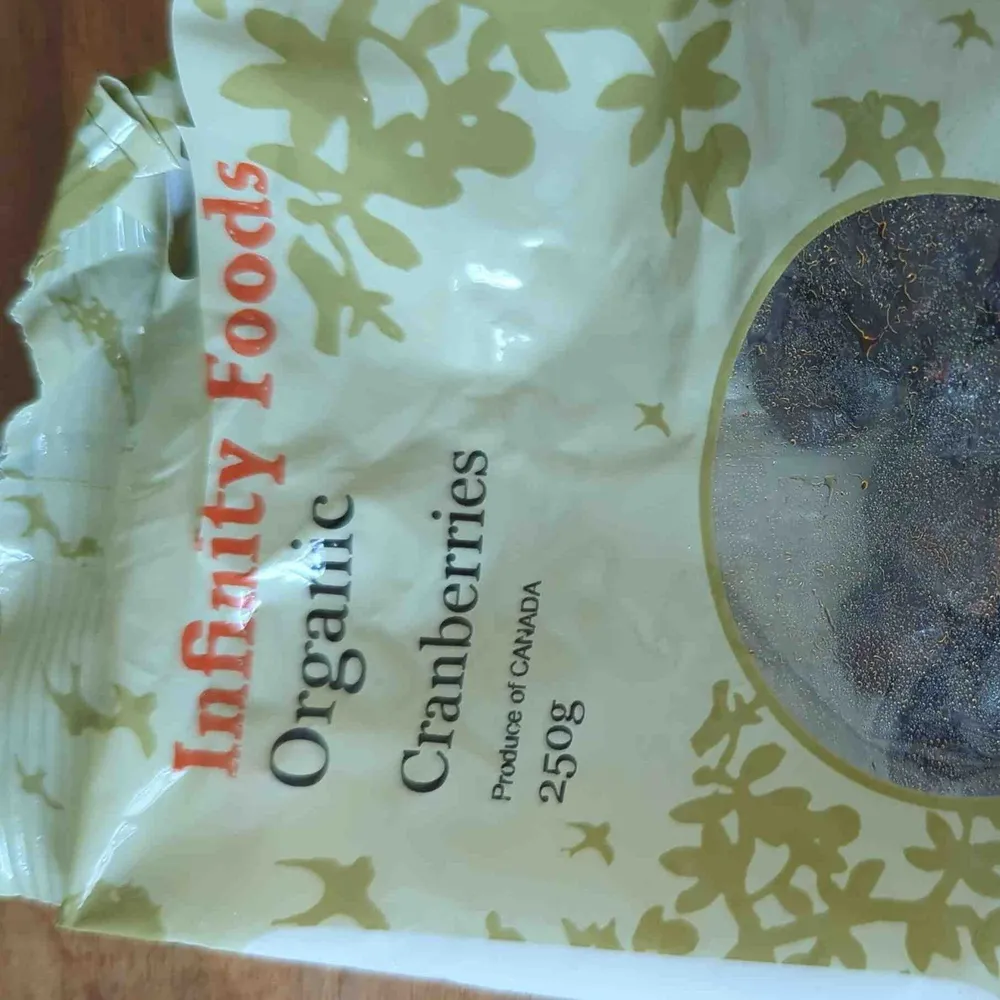 Organic cramberries