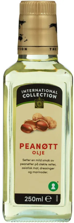 Peanøttolje 250ml International Collection