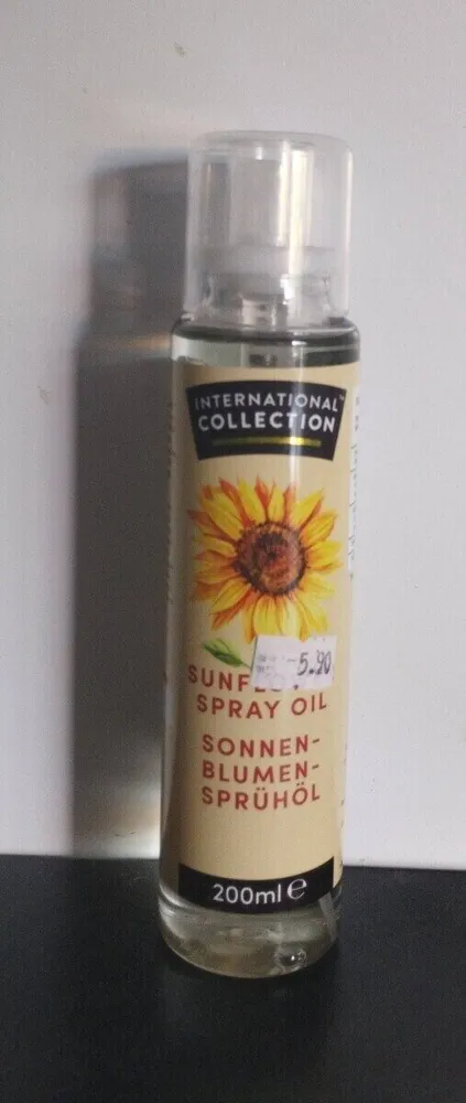 Sunflower spray oil