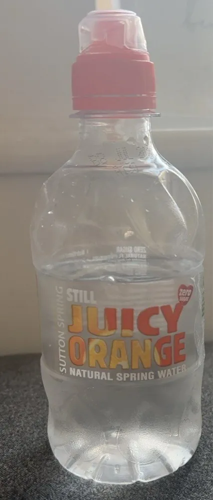 Juicy orange water