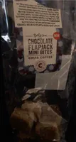 Chocolate flapjack mini bites