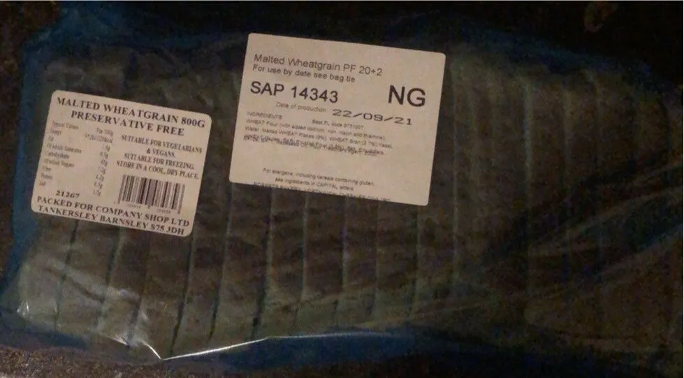 Malted wheatgrain