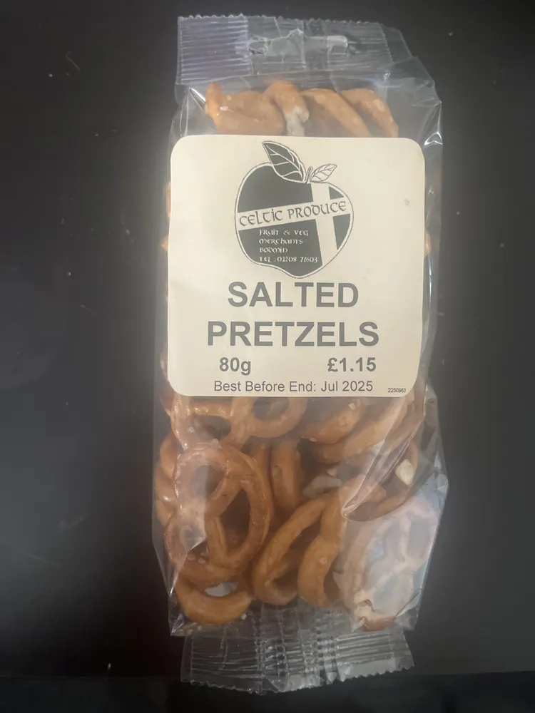 Salted Pretzels