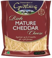Grated cheddar