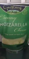 Creamy mozzarella cheese