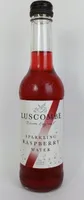 Sparkling raspberry water