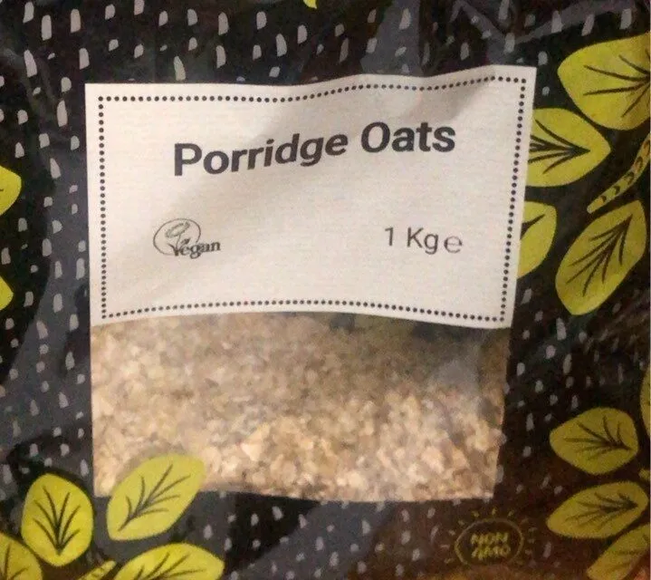 Organic porridge oats