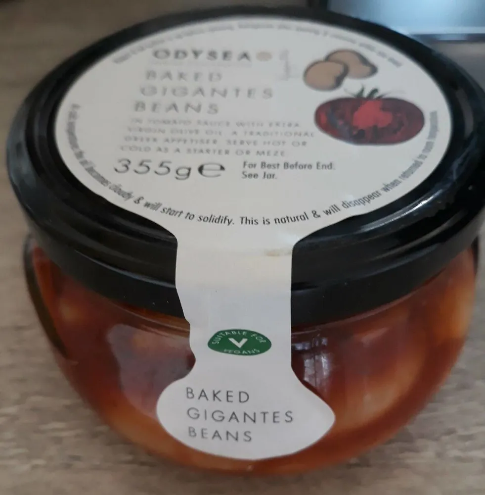 Baked gigantes beans