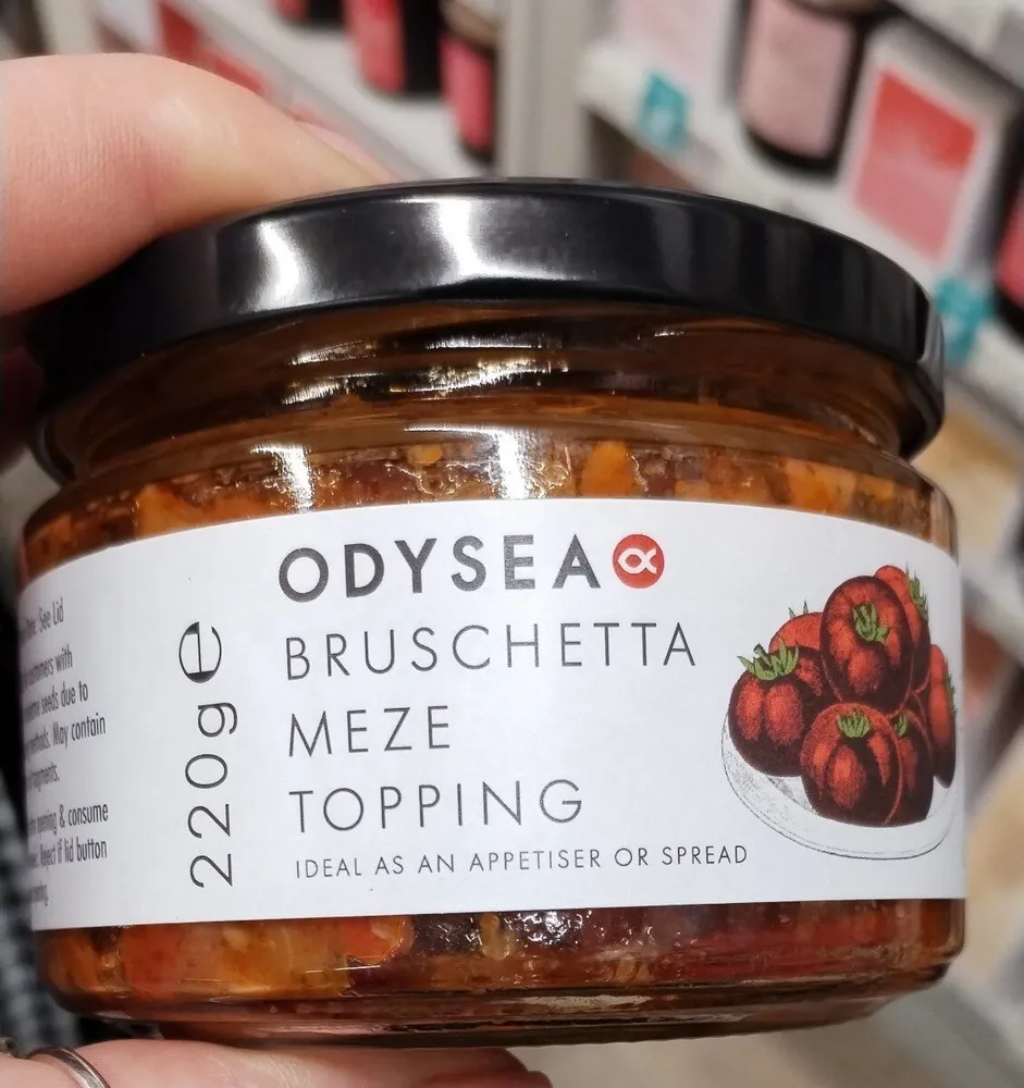Bruschetta meze topping