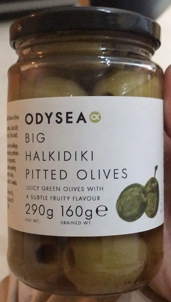 Big halkidiki pitted olives