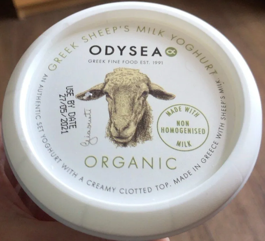 Greek sheep milk yogurt