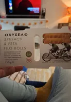 Spinach & Feta Filo Rolls