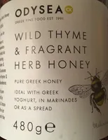 Wild thyme & fragant herb honey