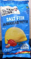 Salt fish Jamaican pattie