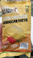 Jer chicken Jamaican pattie