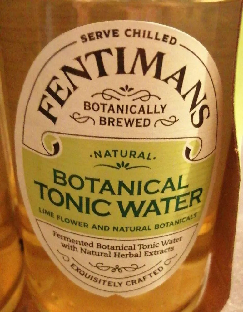 Botanical tonic water