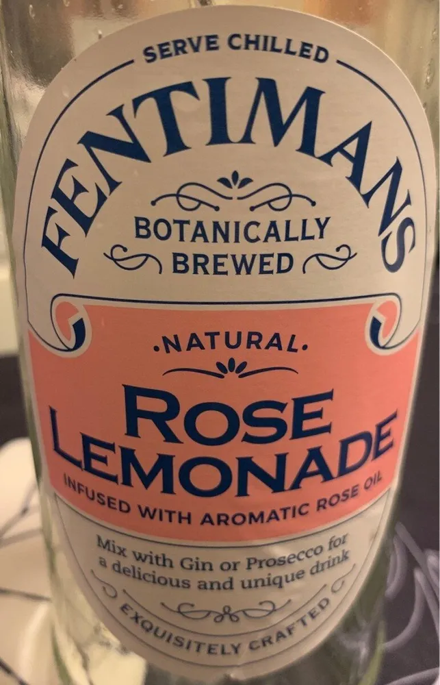 Fentimans Rose Lemonade 500ML