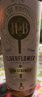 Elderflower syrup