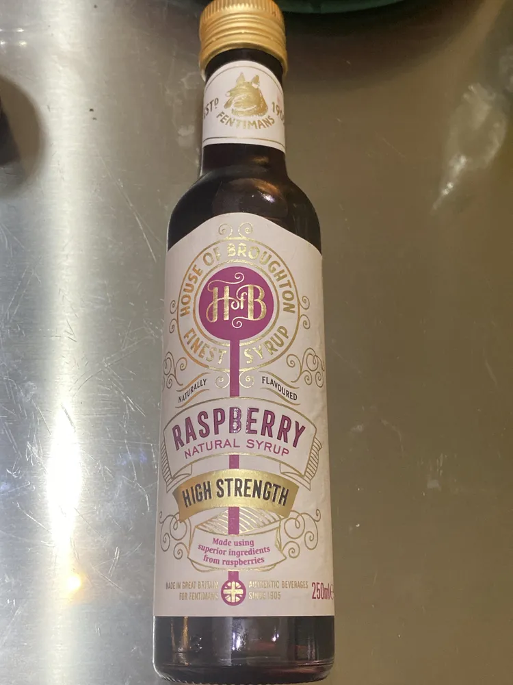 Raspberry Natural Syrup