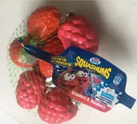Munch Bunch Squashum Strawberry And Raspberry 6X60g