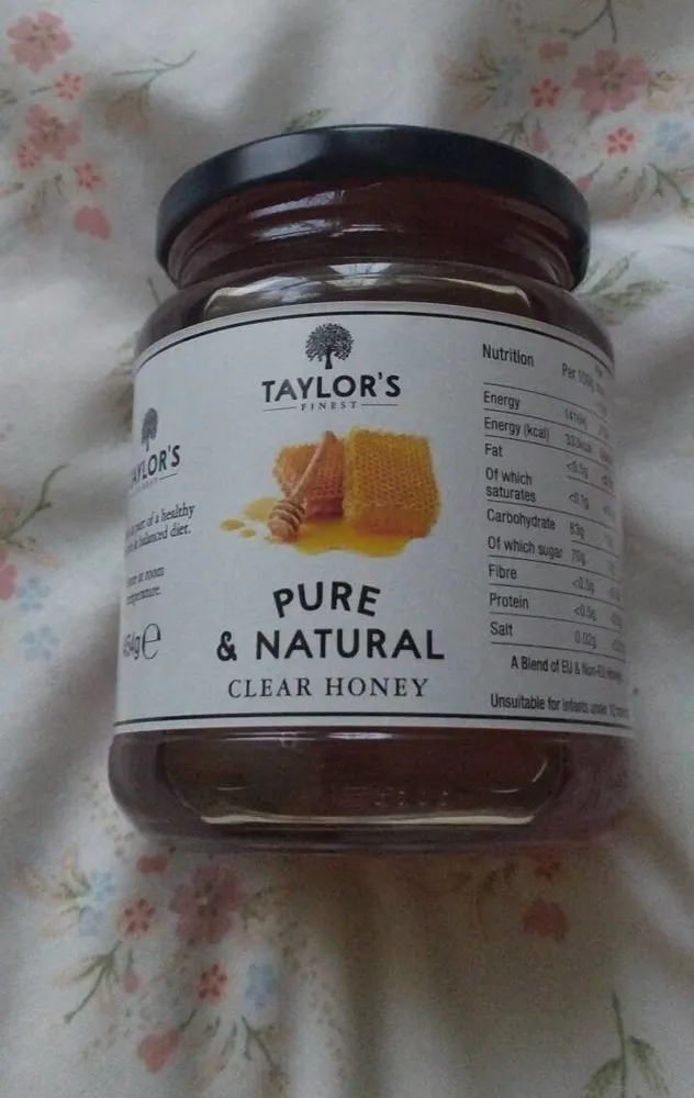 Pure and natural clear honey