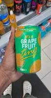 Sparkling Grapefruit Flavoured Beverage