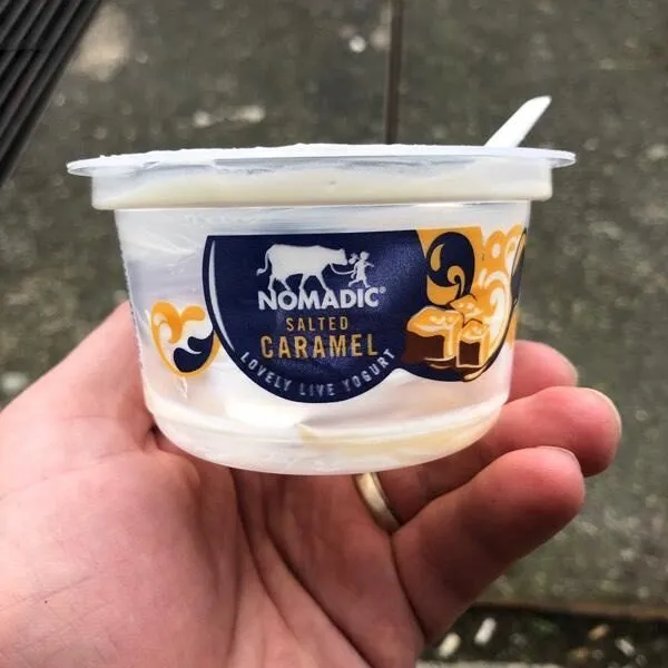 Thick & creamy yogurt salted caramel