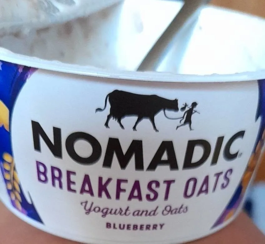 Nomadic breakfast oats blueberry