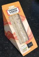 Chicken & Bacon on malted bread