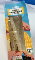 Tuna & Sweetcorn on white bread