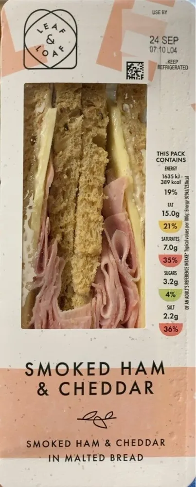 Smoked Ham & Cheddar