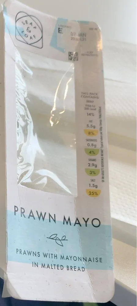Prawn mayo