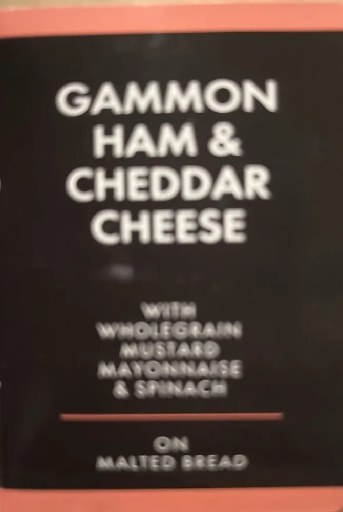 Gammon Hamm And Cheddar Cheese