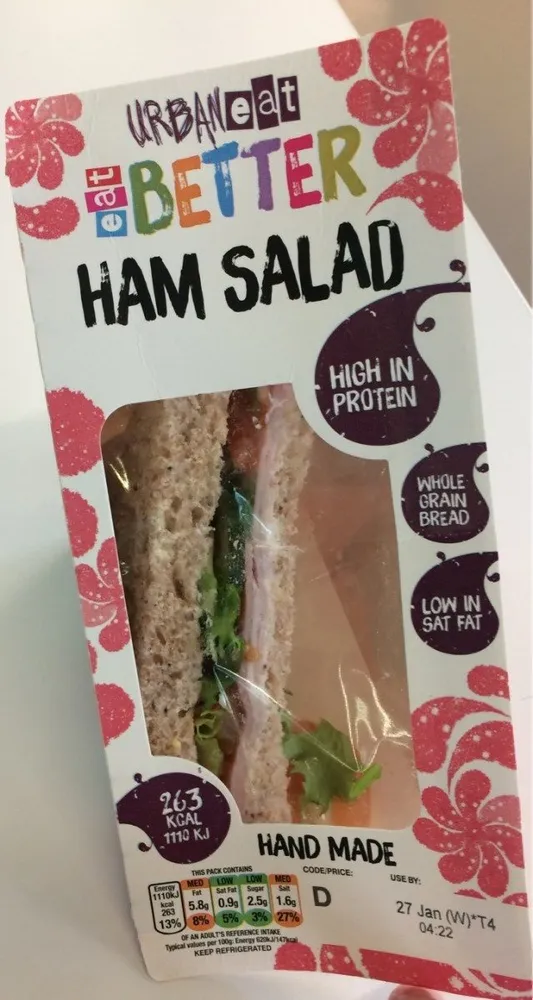 Ham salad sandwich