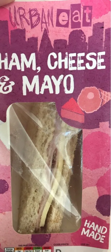 Ham, cheese an mayo