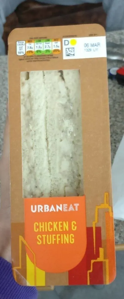 Chicken Stuffing Sandwich